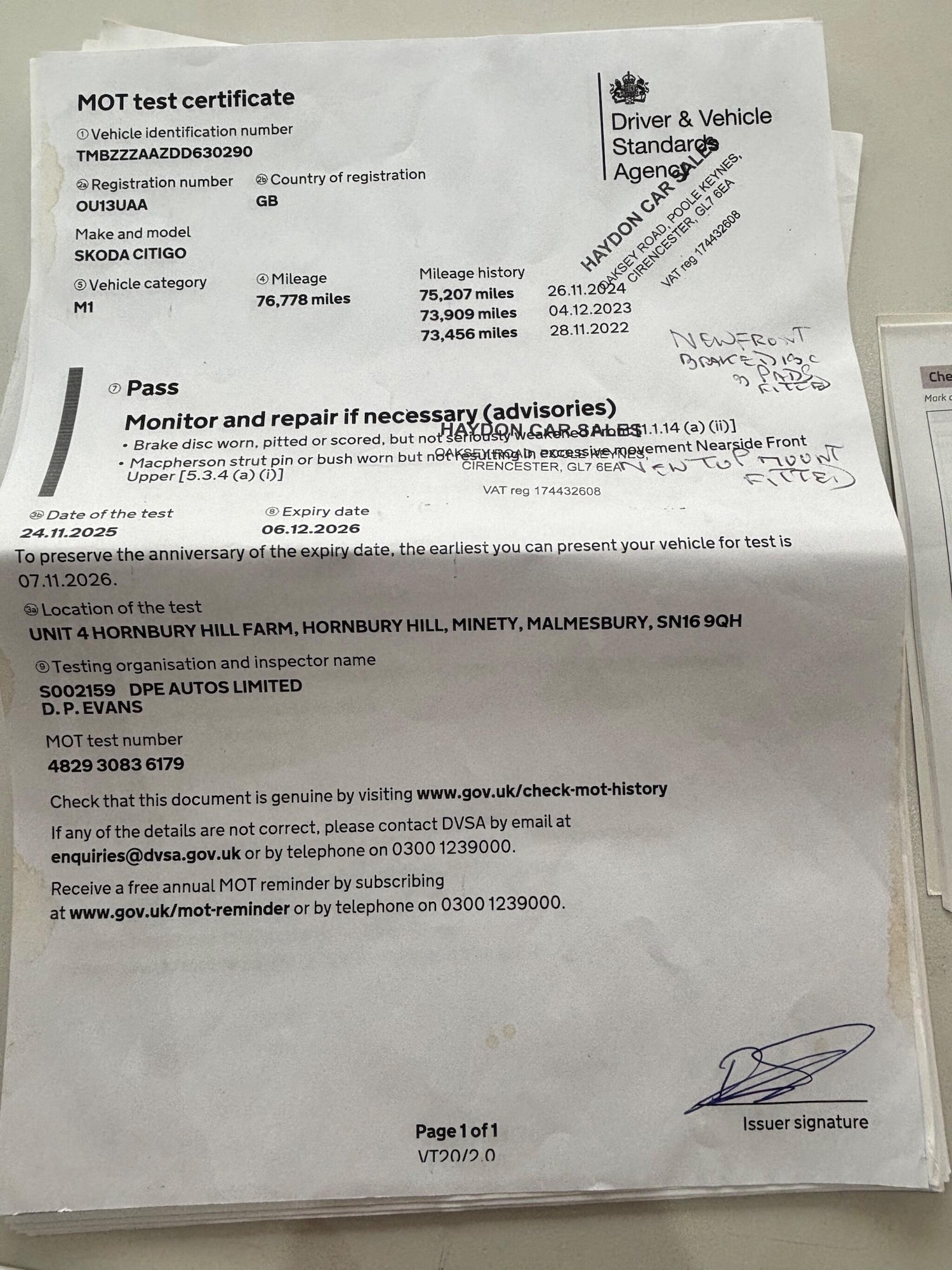 Used Skoda Citigo for sale - 77957911: Photo 3