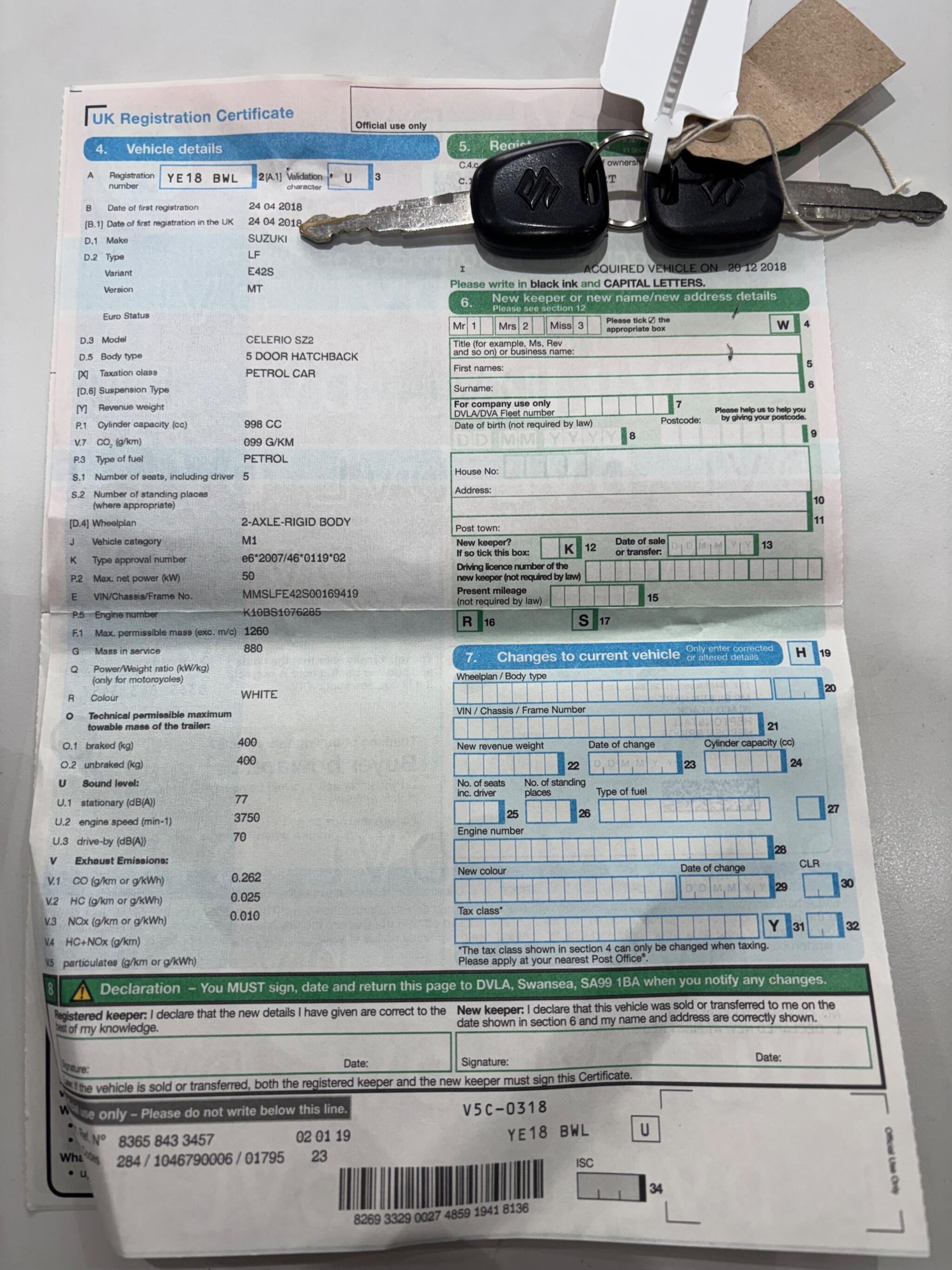 Used Suzuki Celerio 2018 for sale - 77682933: Photo 2