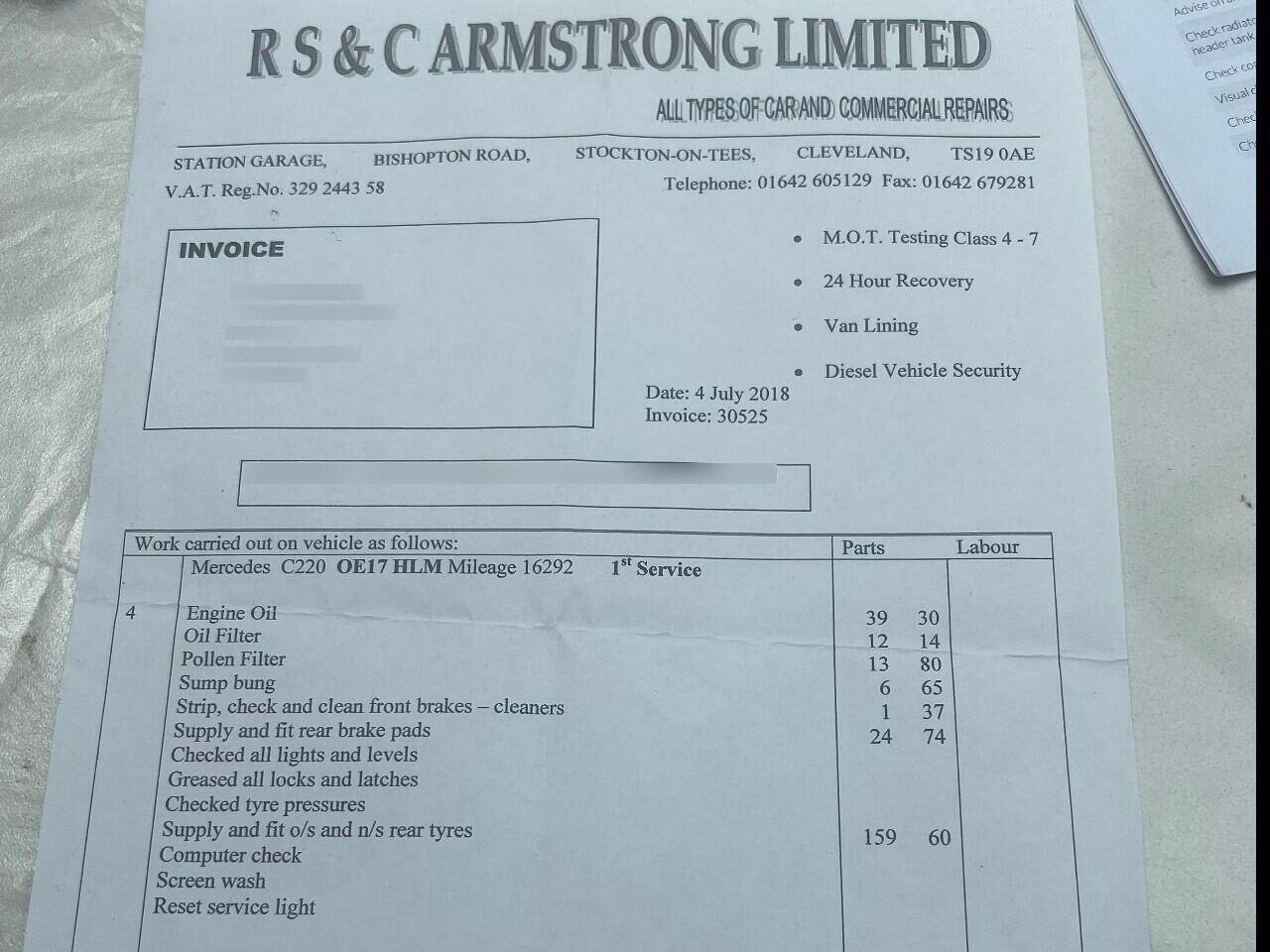 Used Mercedes-Benz C Class 2017 for sale - 76553799: Photo 15