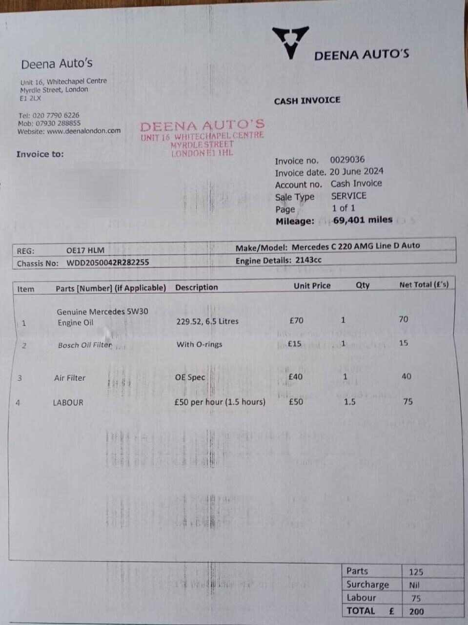 Used Mercedes-Benz C Class 2017 for sale - 76553799: Photo 17