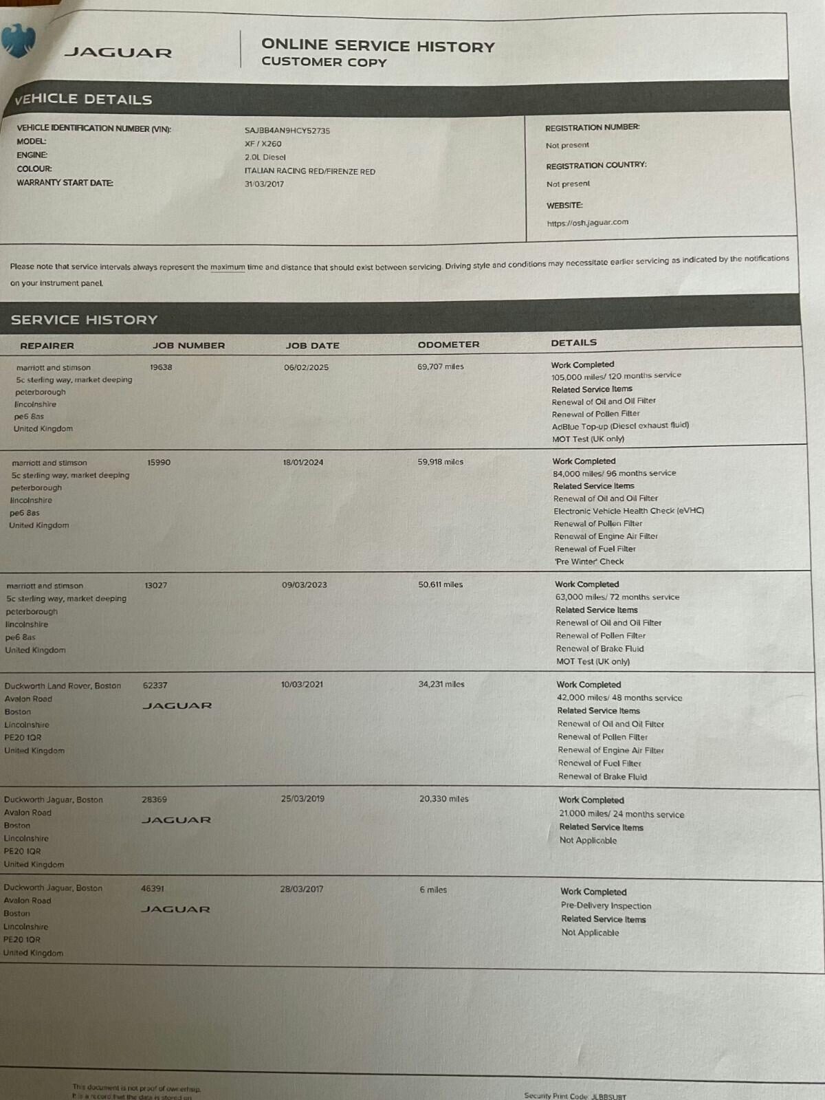 Used Jaguar XF 2017 for sale - 78139477: Photo 8
