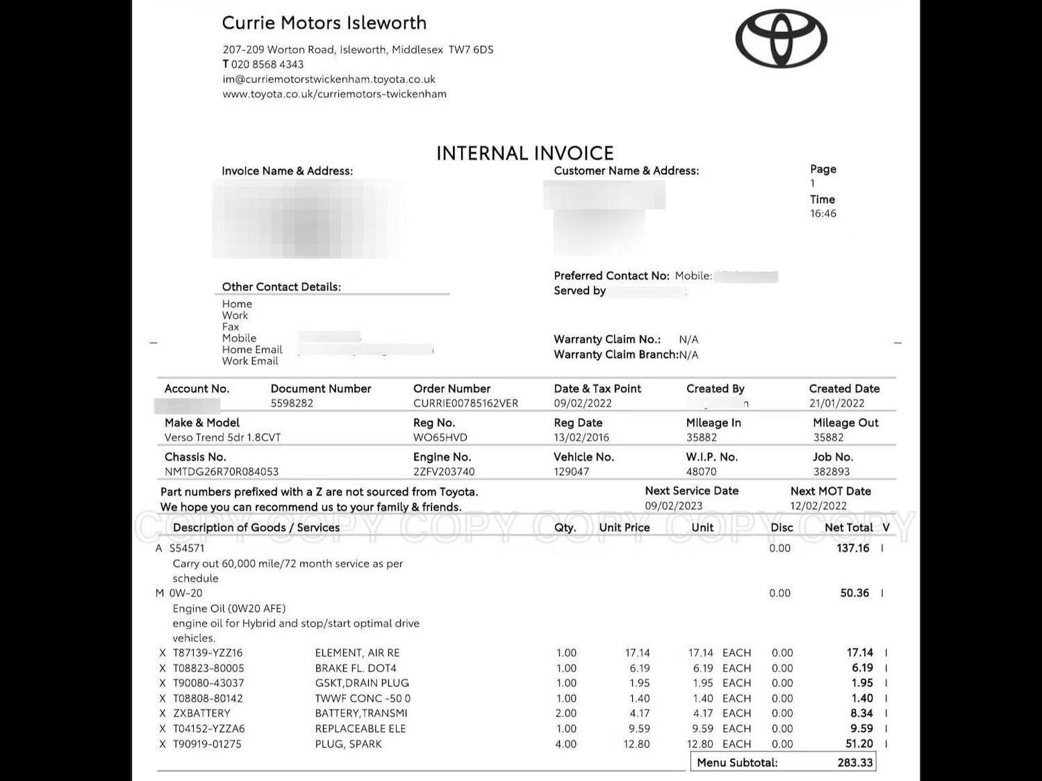 Used Toyota Verso 2016 for sale - 78121704: Photo 30