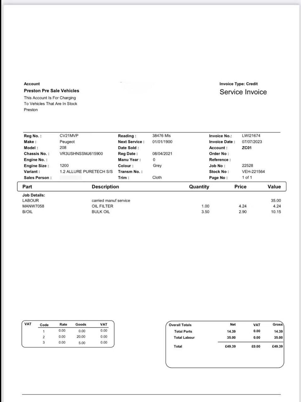 Used Peugeot 2008 2021 for sale - 76895903: Photo 11