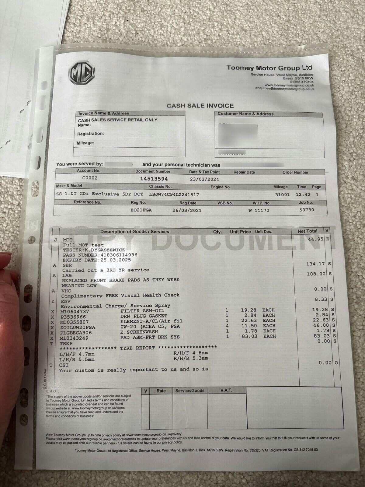 Used MG MG ZS 2021 for sale - 78121699: Photo 11