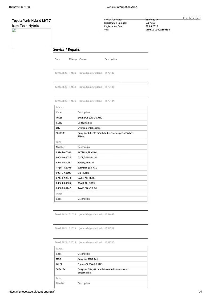 Used Toyota Yaris 2017 for sale - 77677292: Photo 8