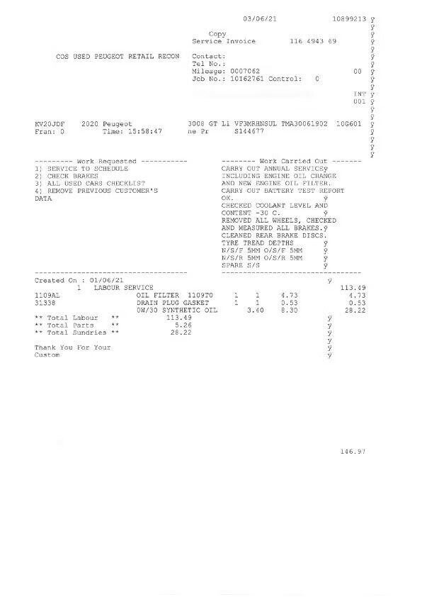 Used Peugeot 3008 2020 for sale - 77662059: Photo 12