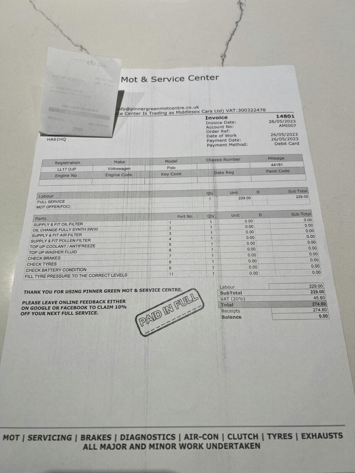 Used Volkswagen Polo 2017 for sale - 77435922: Photo 13