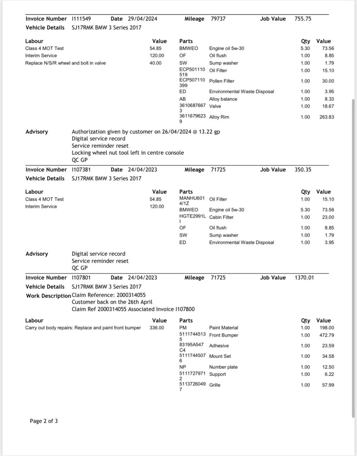 Used BMW 3 Series 2017 for sale - 77798114: Photo 32