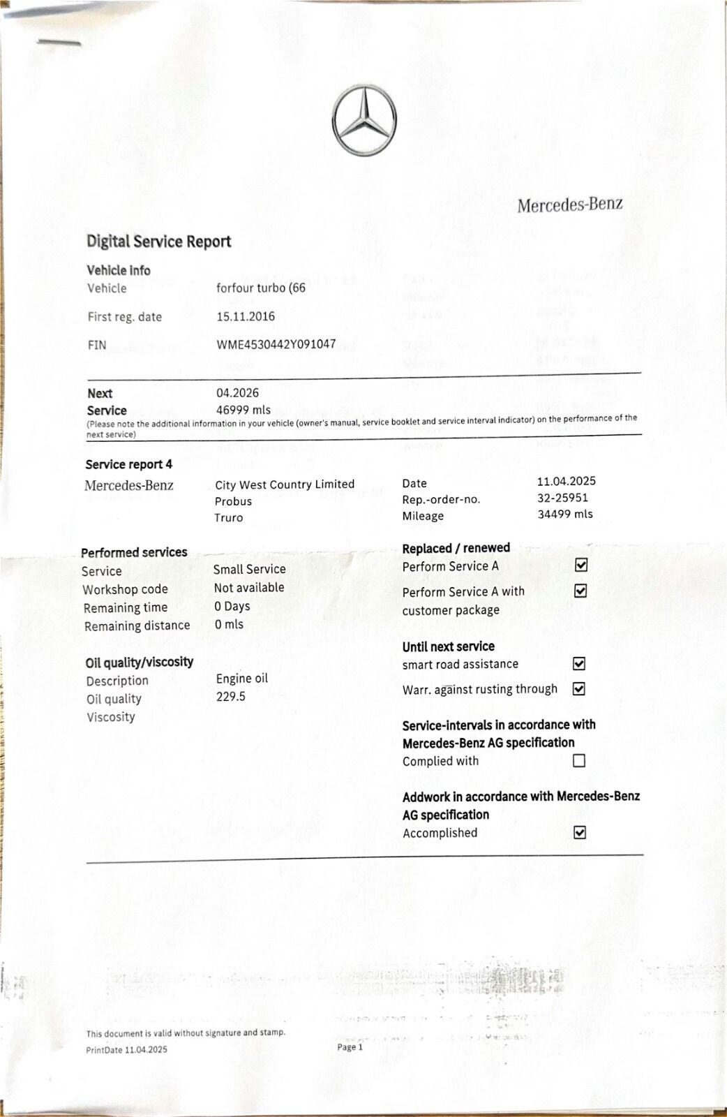 Used smart forfour 2016 for sale - 77528204: Photo 35