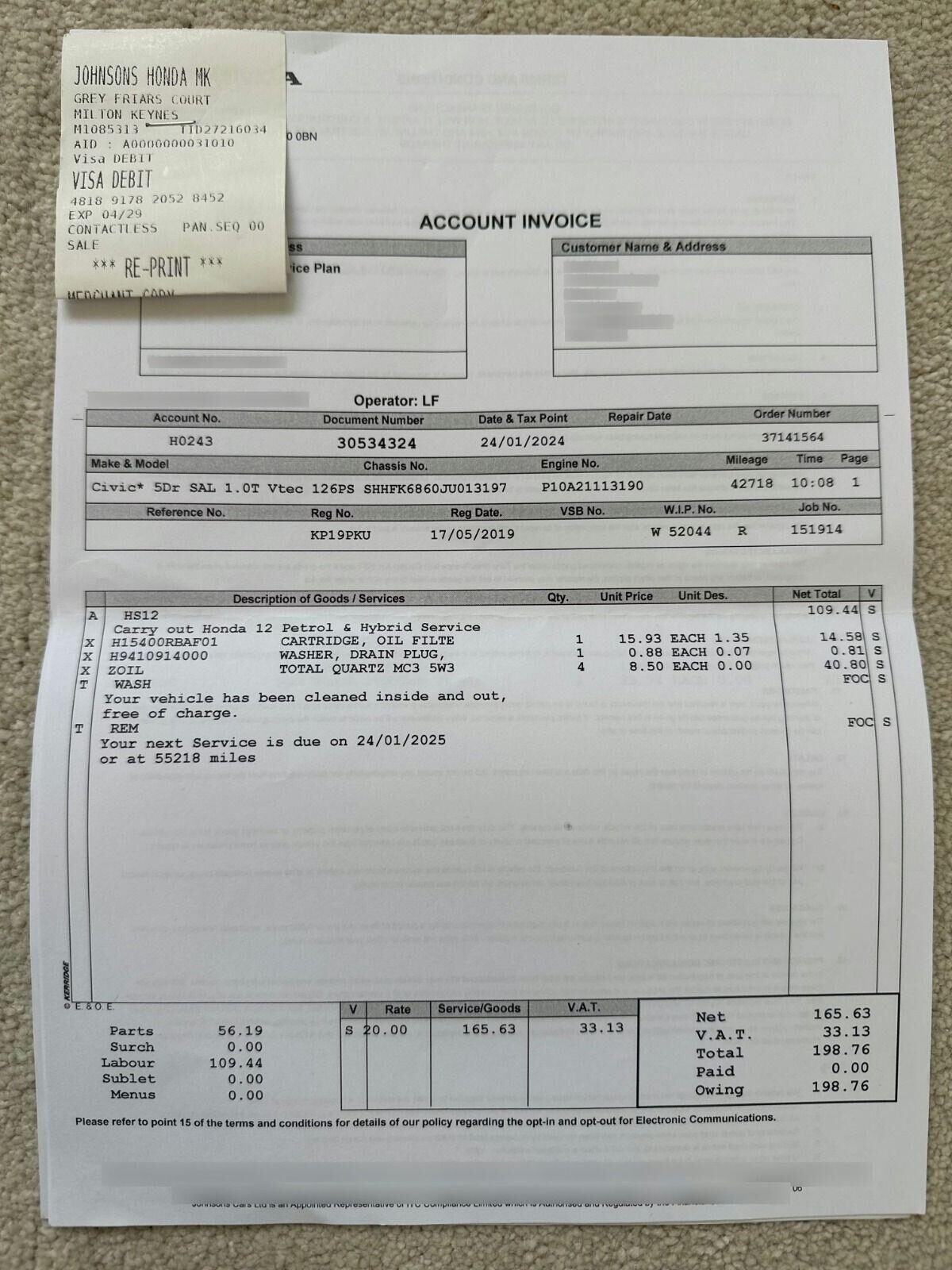 Used Honda Civic 2019 for sale - 76961682: Photo 11