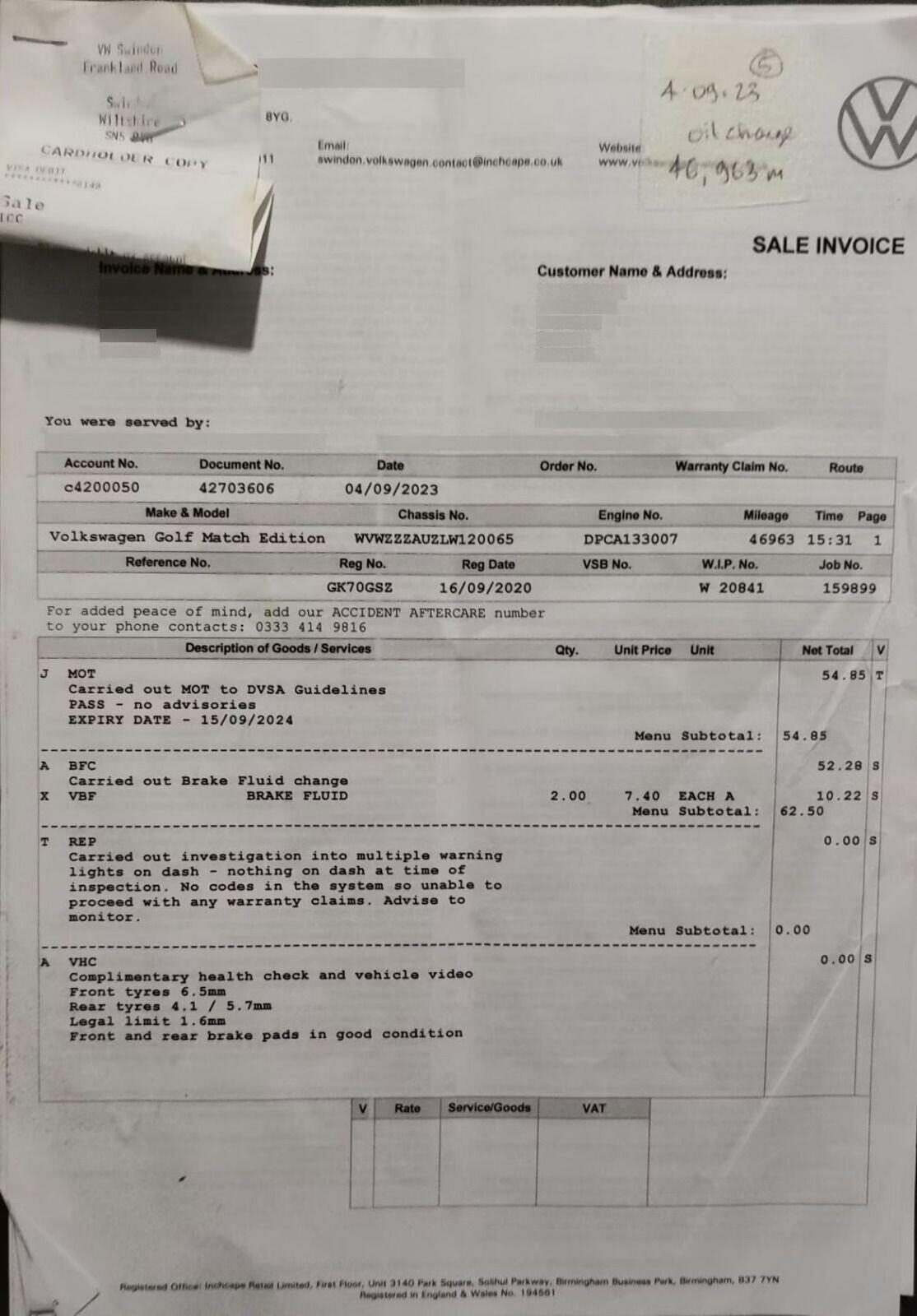 Used Volkswagen Golf 2020 for sale - 77129019: Photo 13