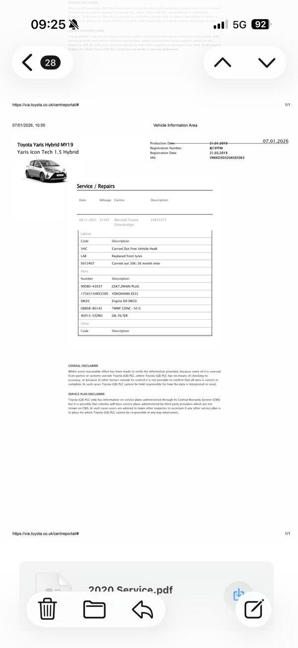 Used Toyota Yaris 2019 for sale - 77138735: Photo 29