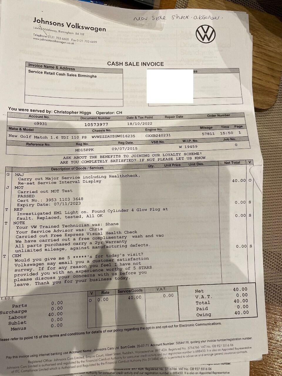 Used Volkswagen Golf 2015 for sale - 76394968: Photo 8