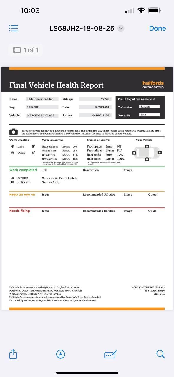 Used Mercedes-Benz C Class 2018 for sale - 76412144: Photo 28