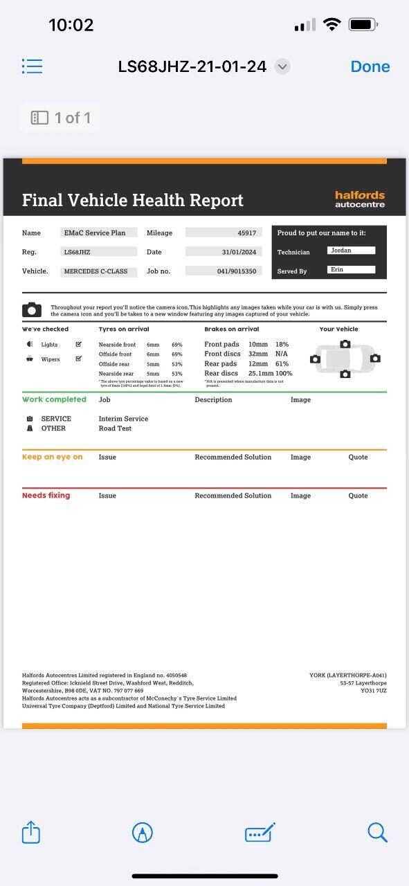 Used Mercedes-Benz C Class 2018 for sale - 76412144: Photo 32