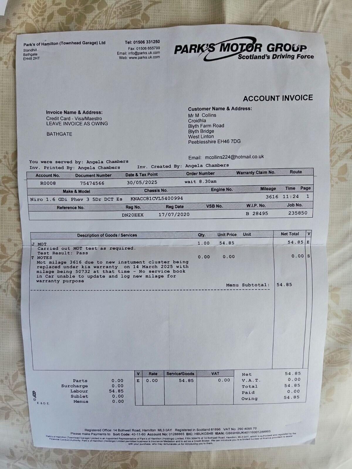 Used Kia Niro 2020 for sale - 77602146: Photo 11