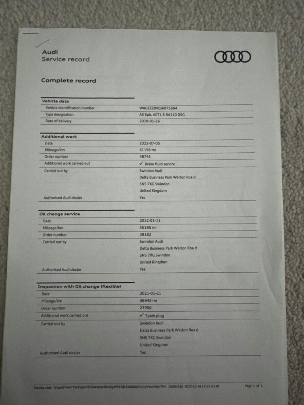 Used Audi A3 2018 for sale - 78077990: Photo 15