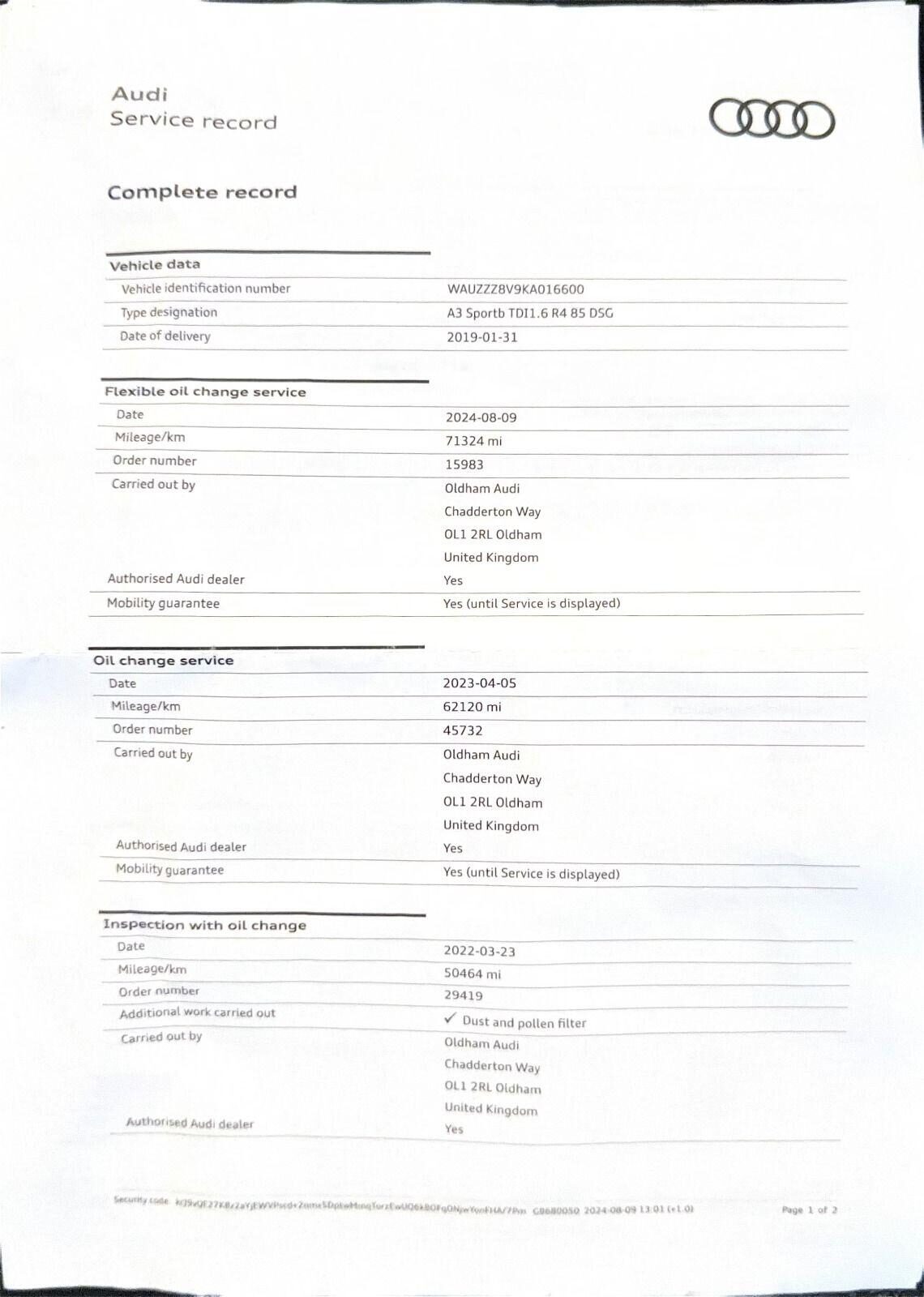 Used Audi A3 2019 for sale - 77616192: Photo 29