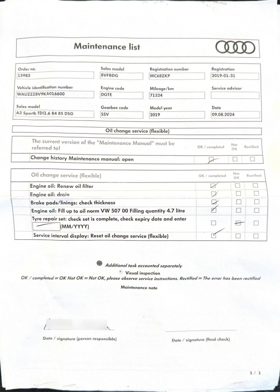 Used Audi A3 2019 for sale - 77616192: Photo 8