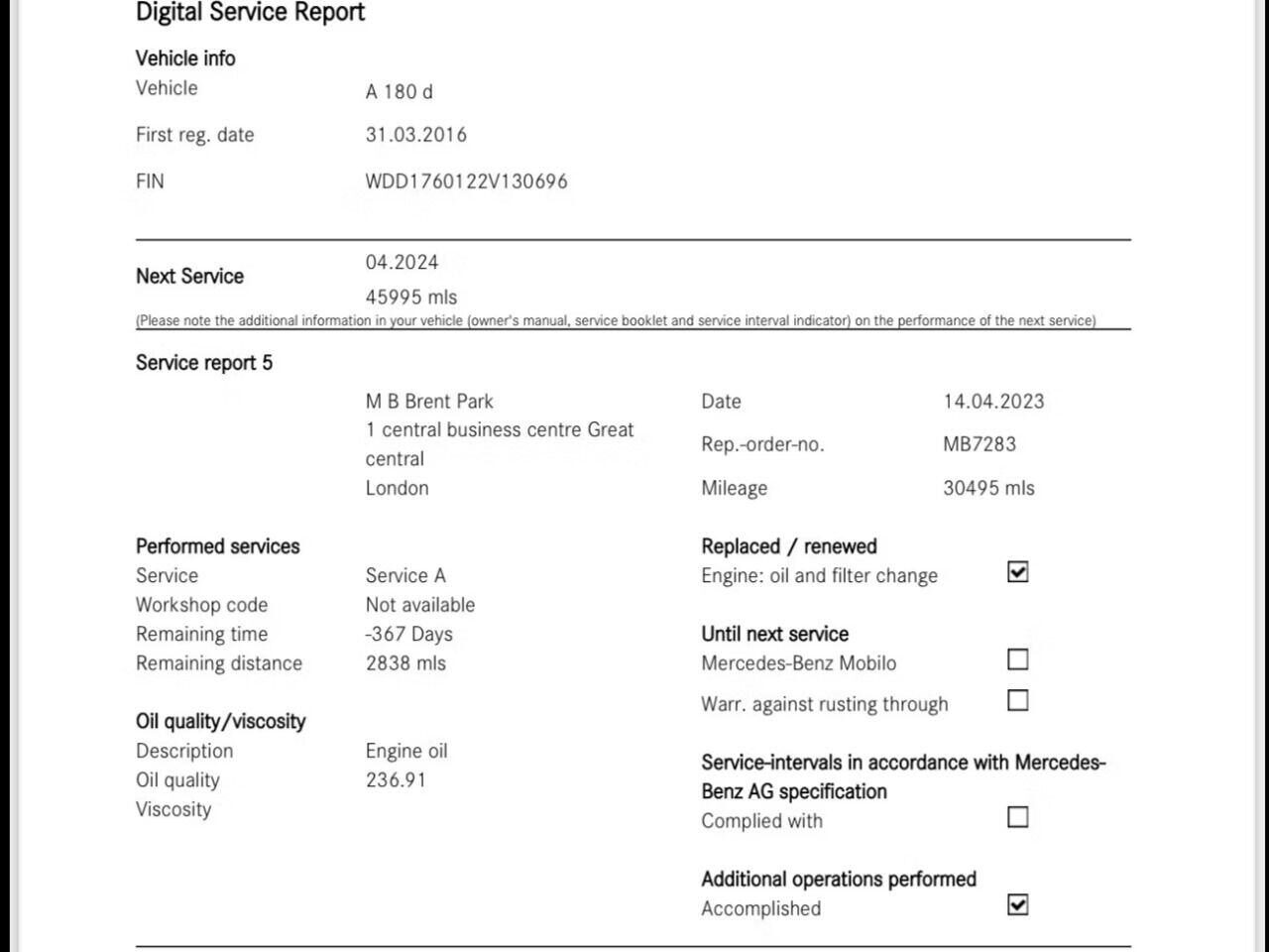 Used Mercedes-Benz A-Class 2016 for sale - 76707455: Photo 29