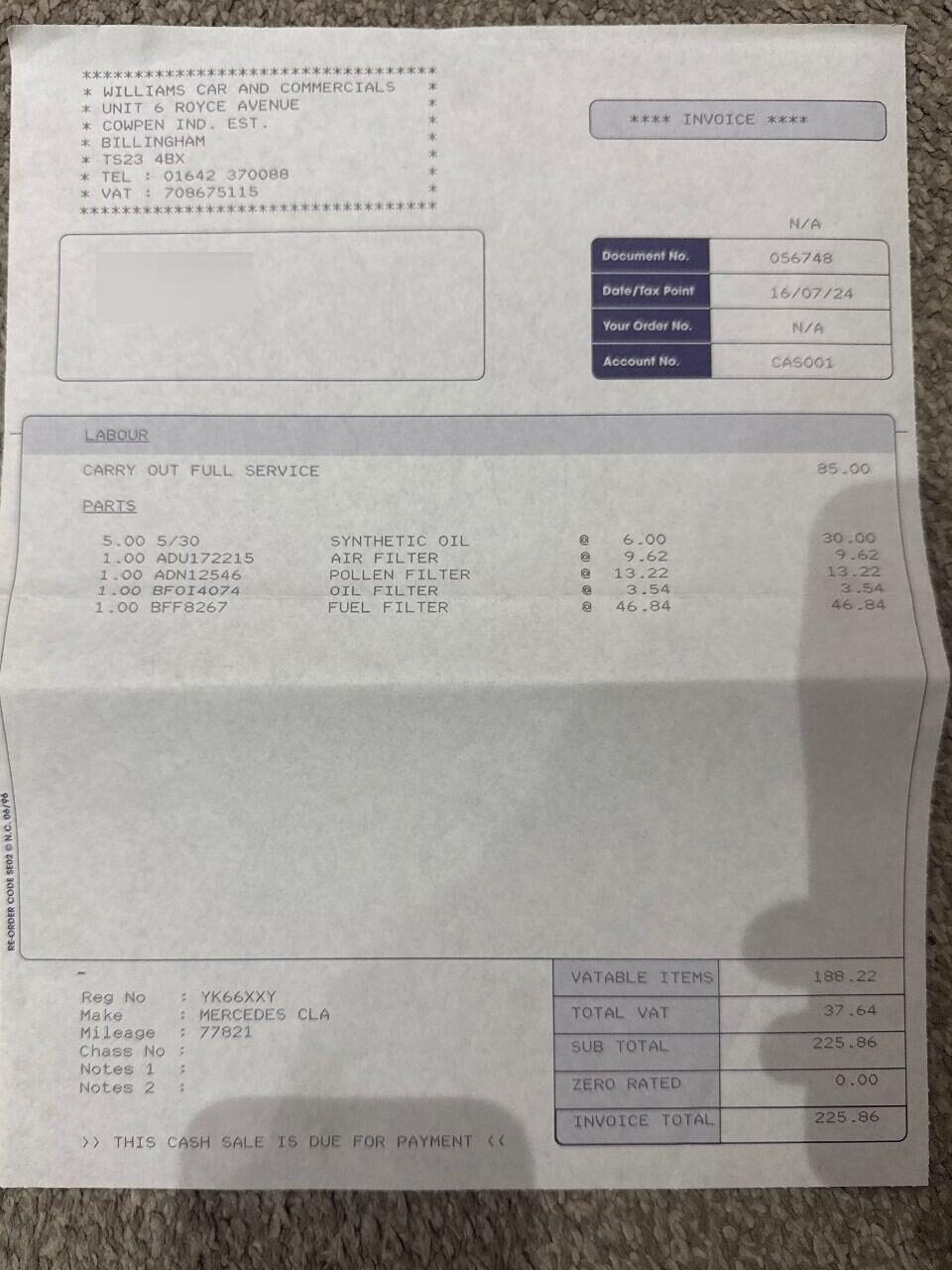 Used Mercedes-Benz CLA 2016 for sale - 76558417: Photo 14