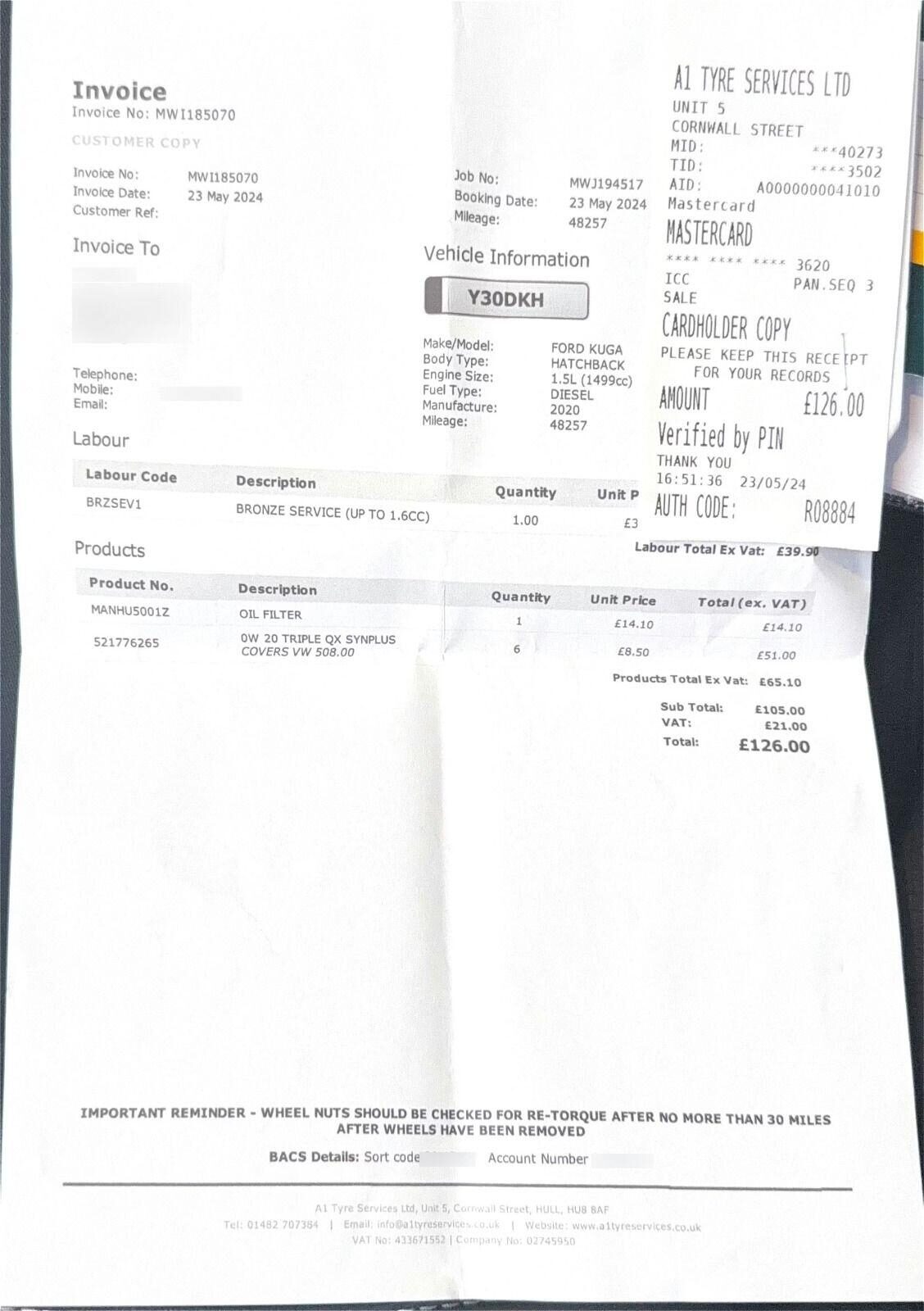 Used Ford Kuga 2020 for sale - 77802308: Photo 8