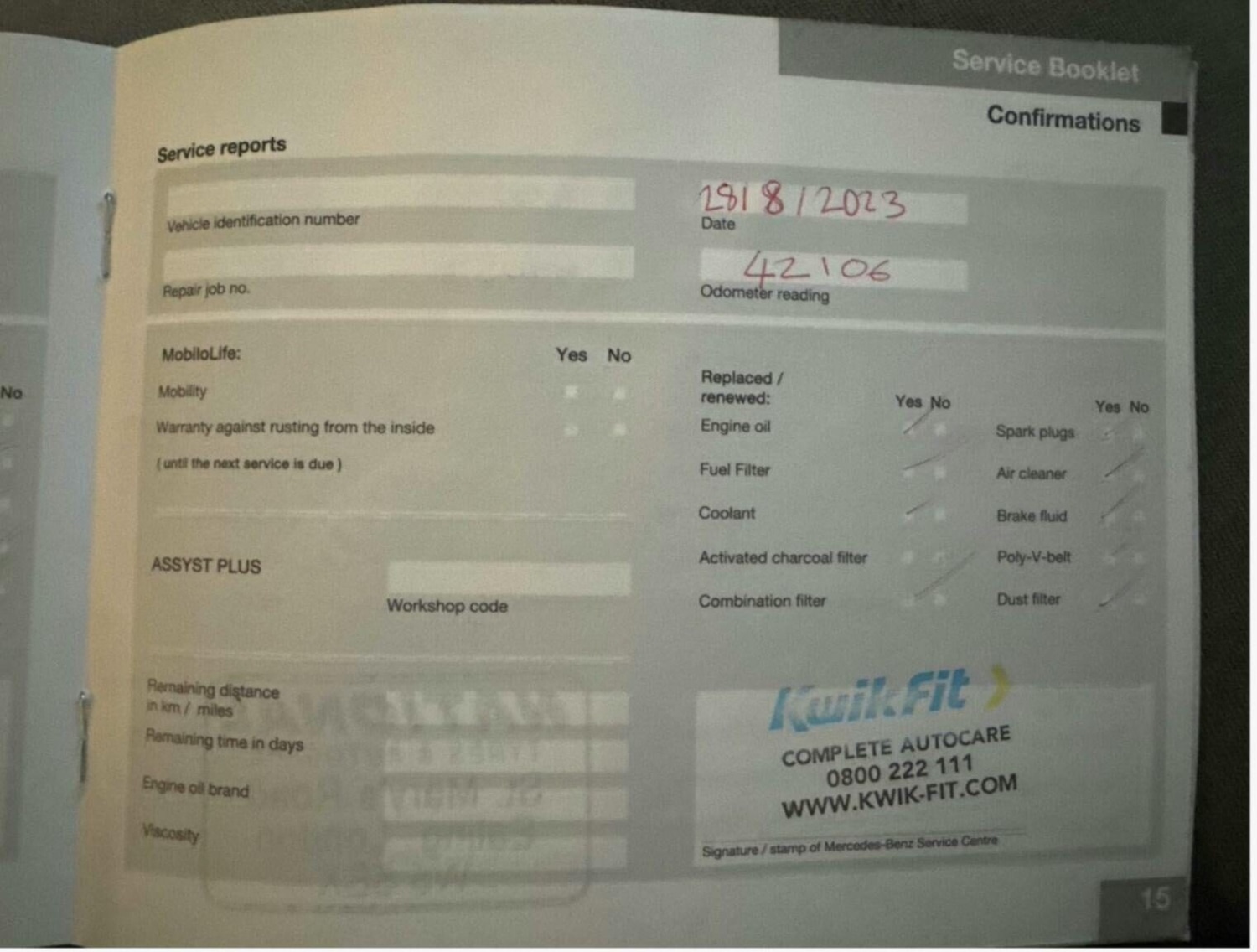 Used Mercedes-Benz A-Class 2016 for sale - 77026440: Photo 14