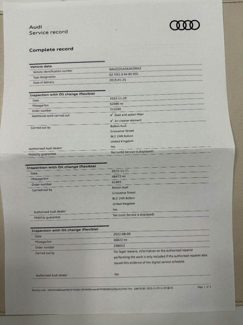 Used Audi Q2 2019 for sale - 76922785: Photo 11