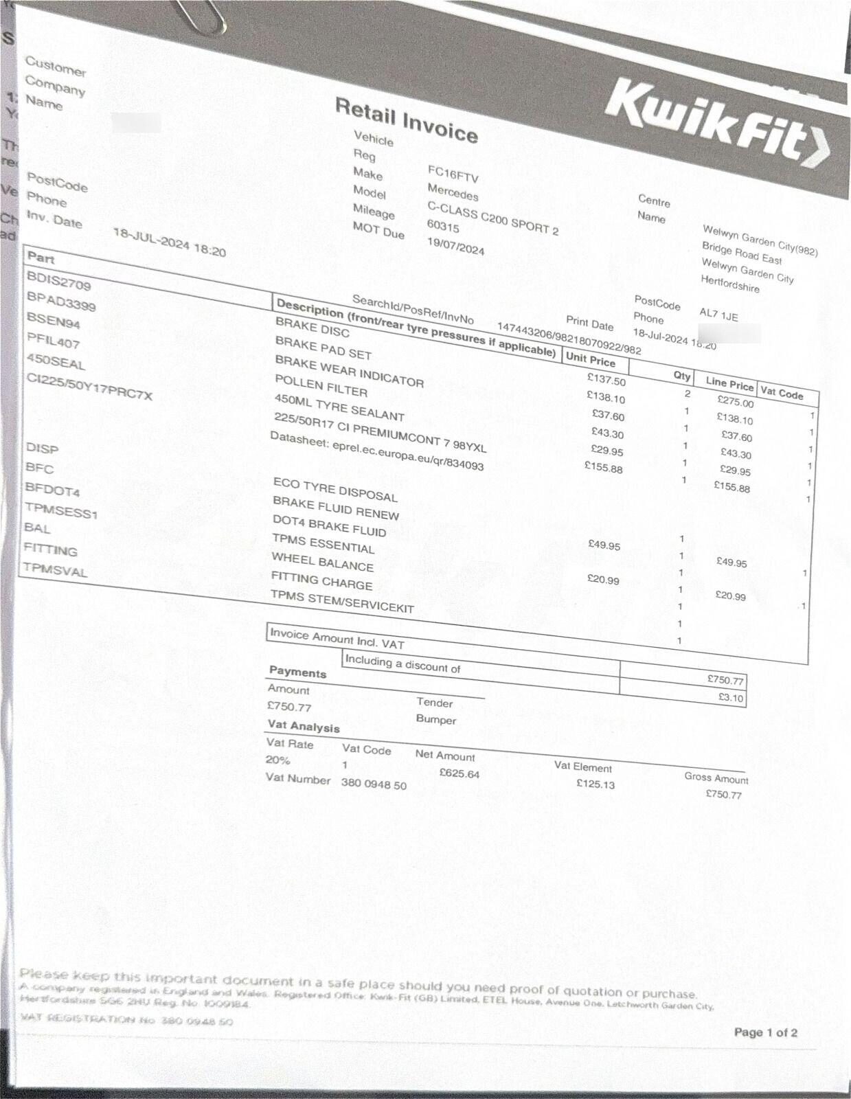 Used Mercedes-Benz C Class 2016 for sale - 77616188: Photo 34