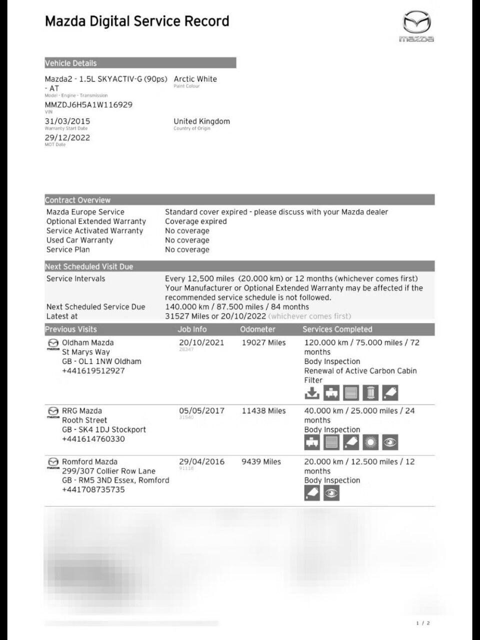 Used Mazda Mazda2 2015 for sale - 76391340: Photo 27