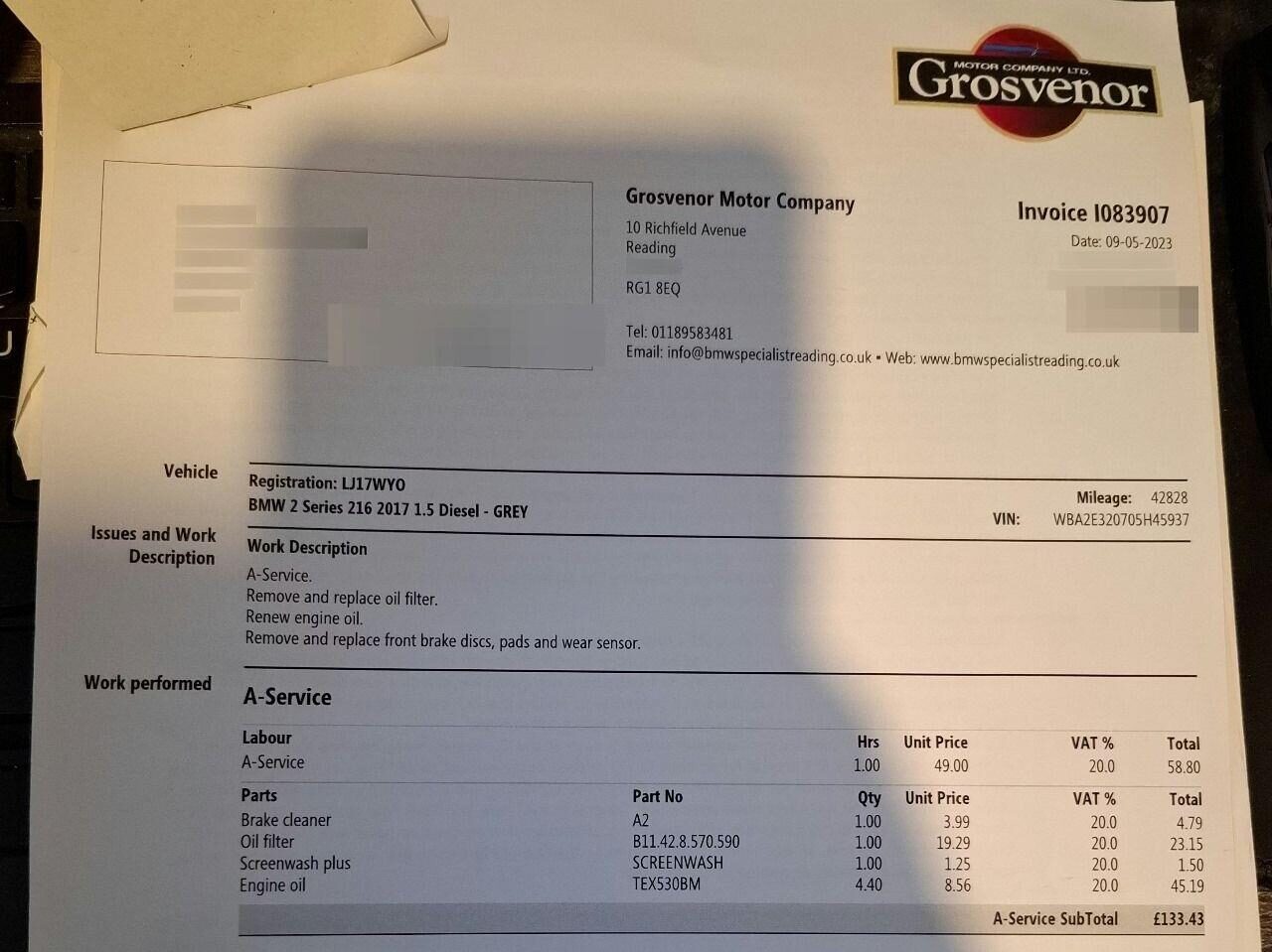 Used BMW 2 Series 2017 for sale - 76710652: Photo 10