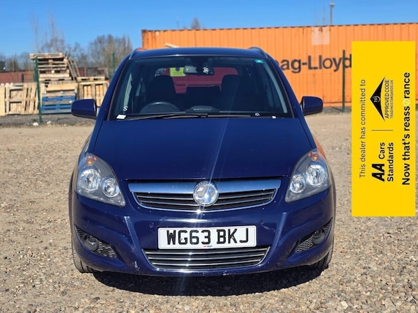 Used Vauxhall Zafira 2013 for sale - 75425357: Photo 2