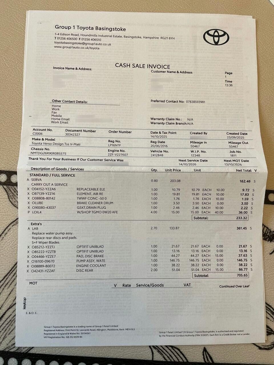 Used Toyota Verso 2016 for sale - 76922795: Photo 10