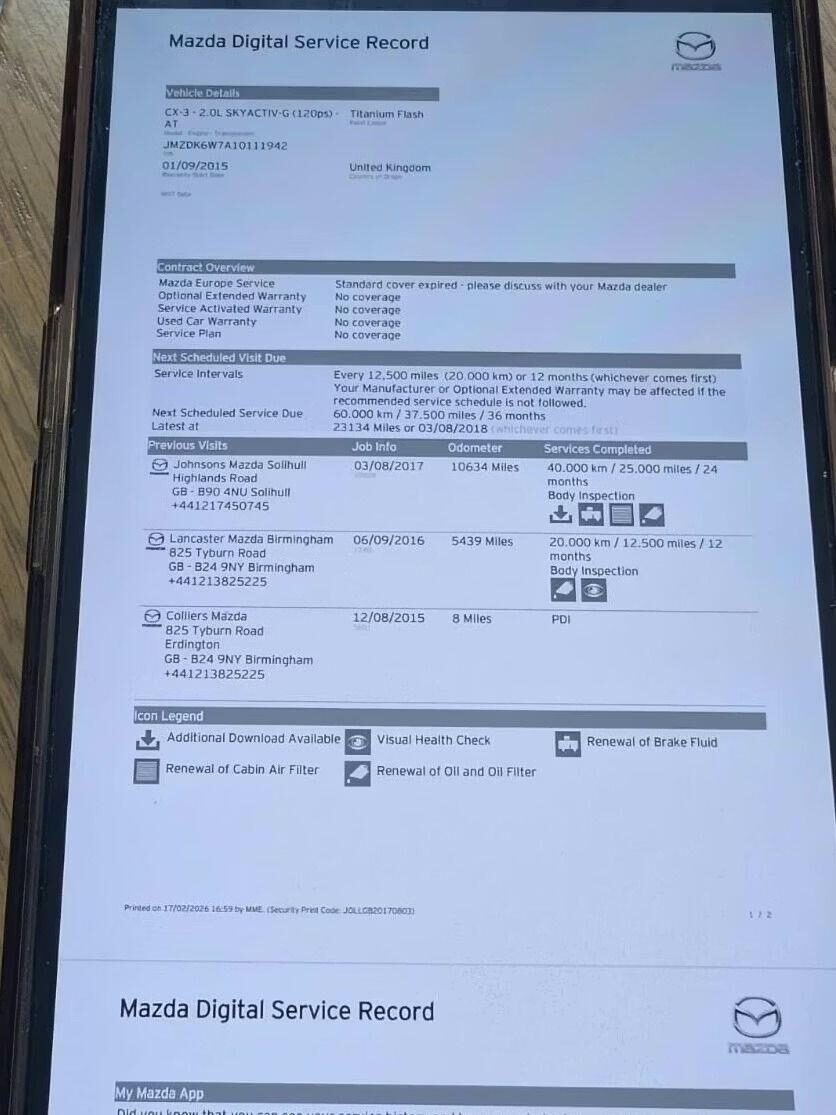 Used Mazda CX-3 2015 for sale - 77616197: Photo 8