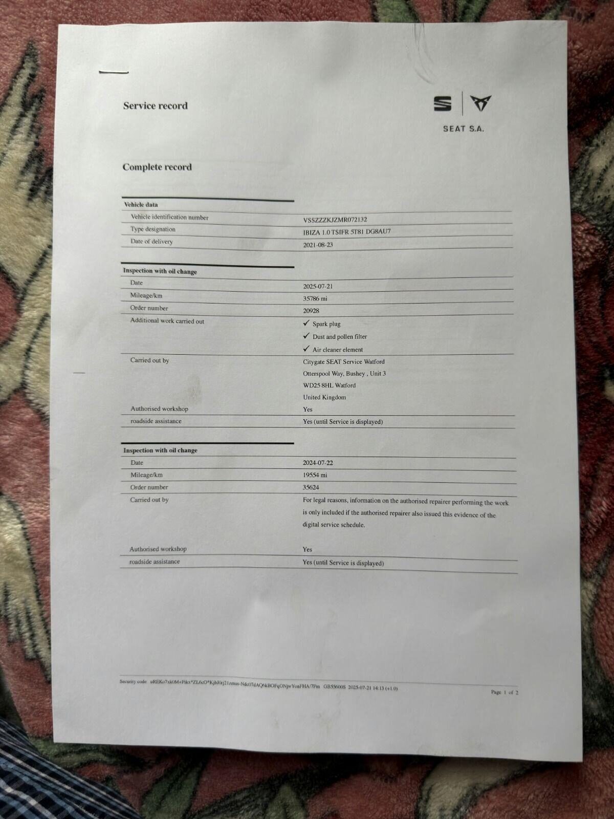 Used SEAT Ibiza 2021 for sale - 77463025: Photo 11