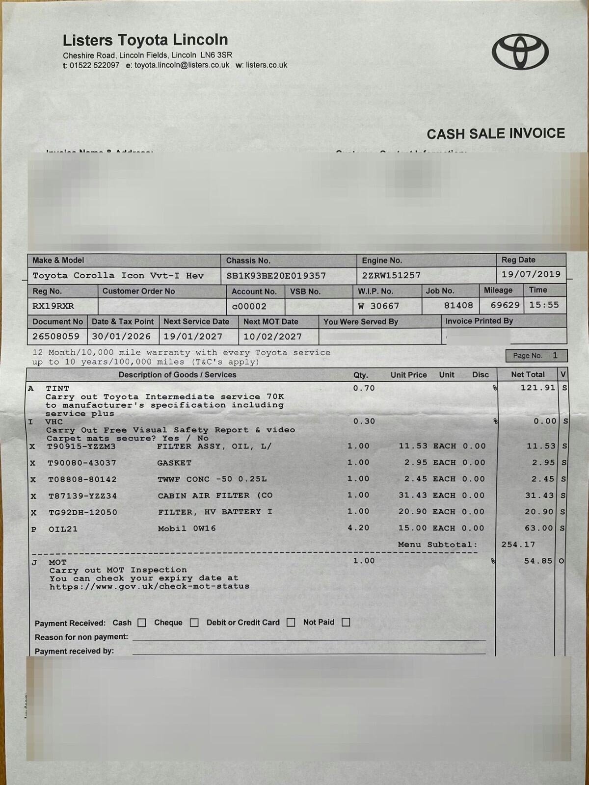 Used Toyota Corolla 2019 for sale - 77582421: Photo 14