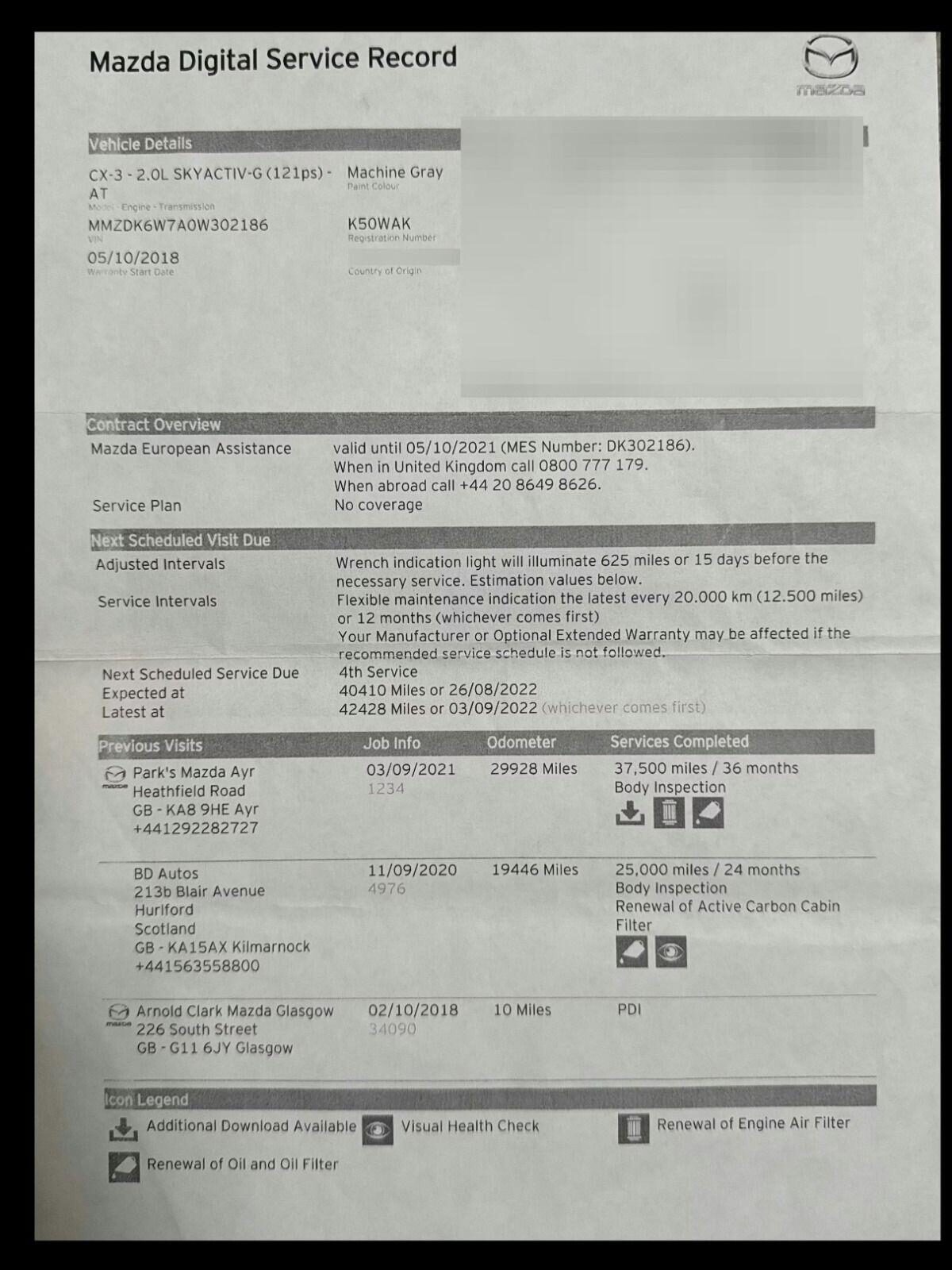 Used Mazda CX-3 2018 for sale - 77138738: Photo 8