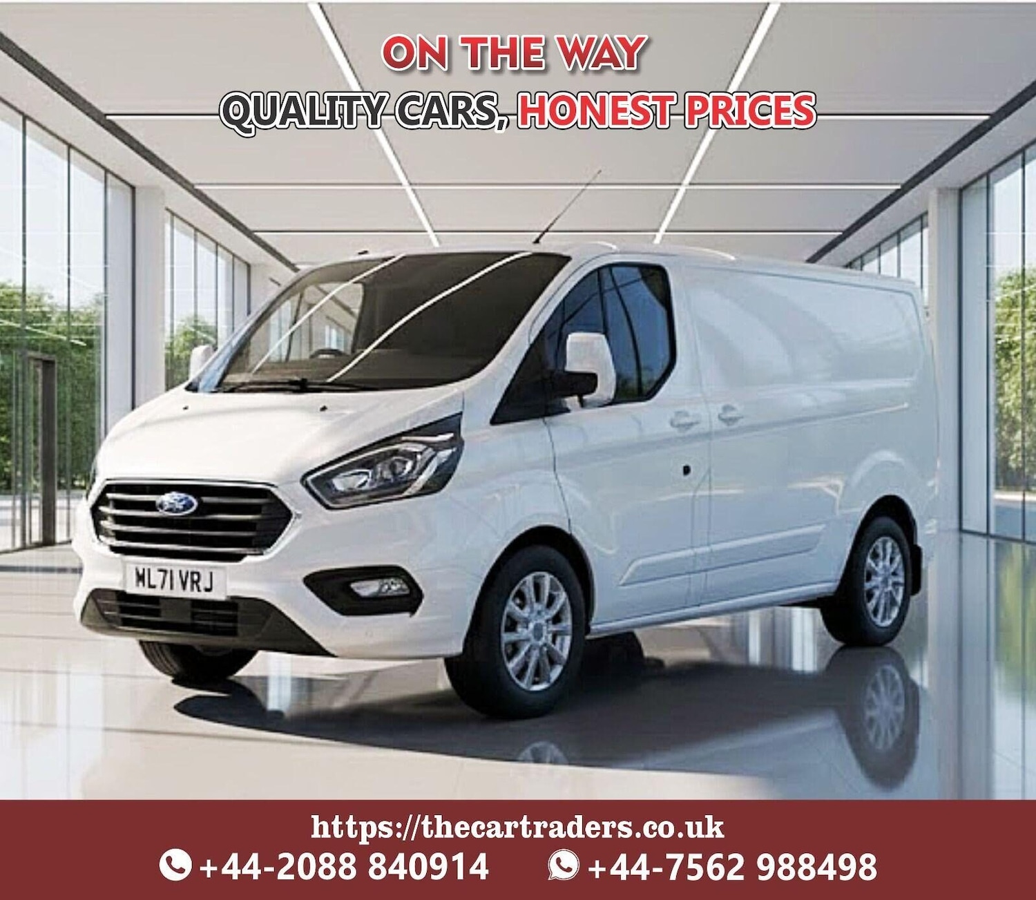 Used Ford Transit Custom 2021 for sale - 77568504: Photo 2