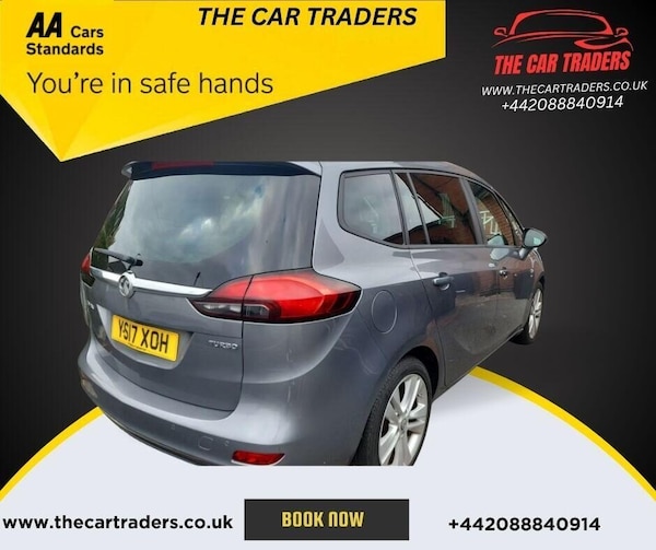 Used Vauxhall Zafira 2017 for sale - 76305001: Photo 4