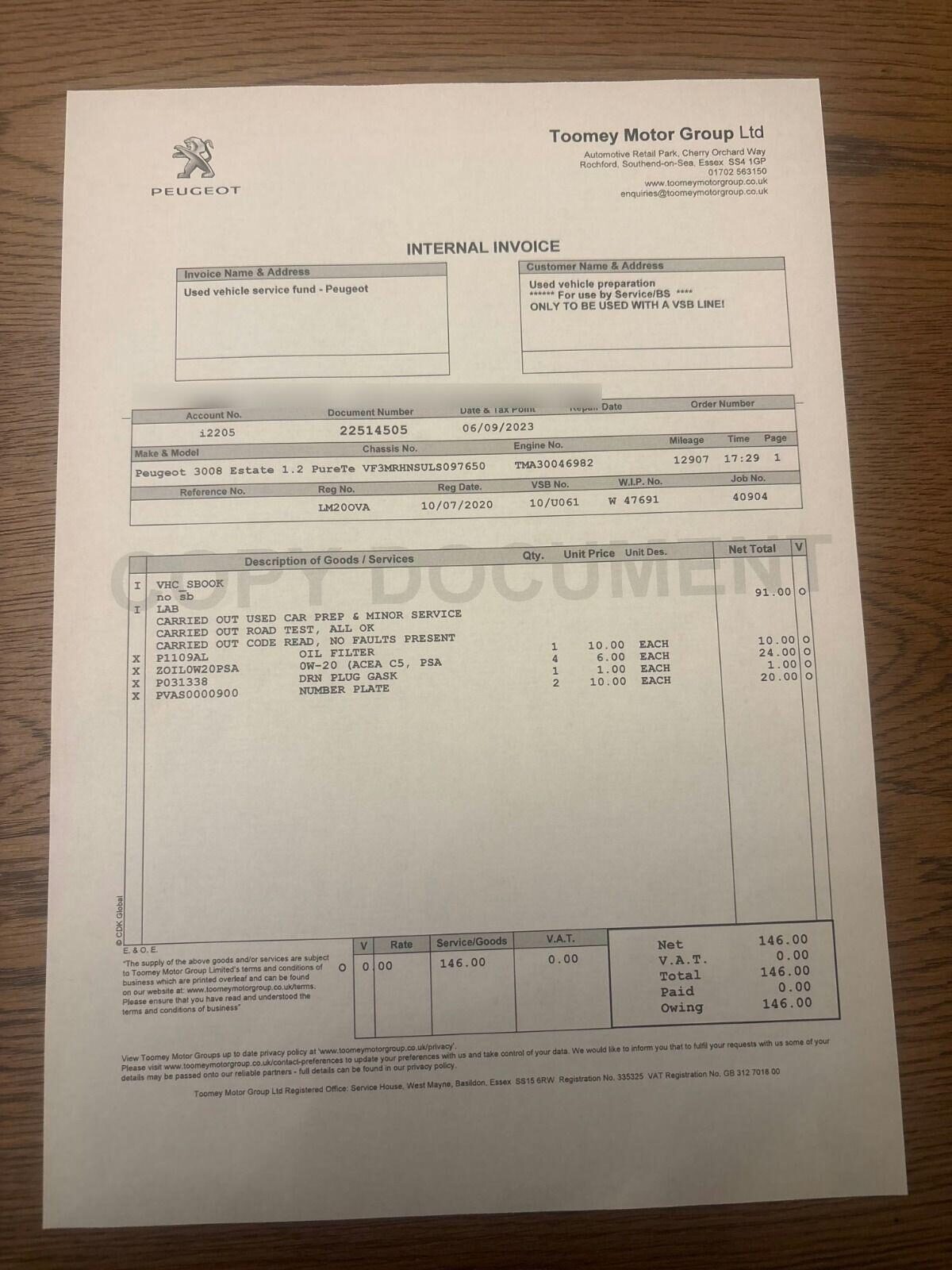 Used Peugeot 3008 2020 for sale - 77744448: Photo 11