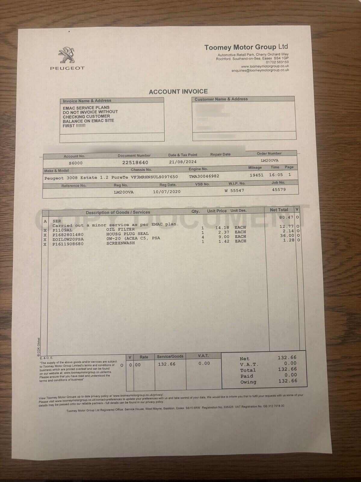 Used Peugeot 3008 2020 for sale - 77744448: Photo 12