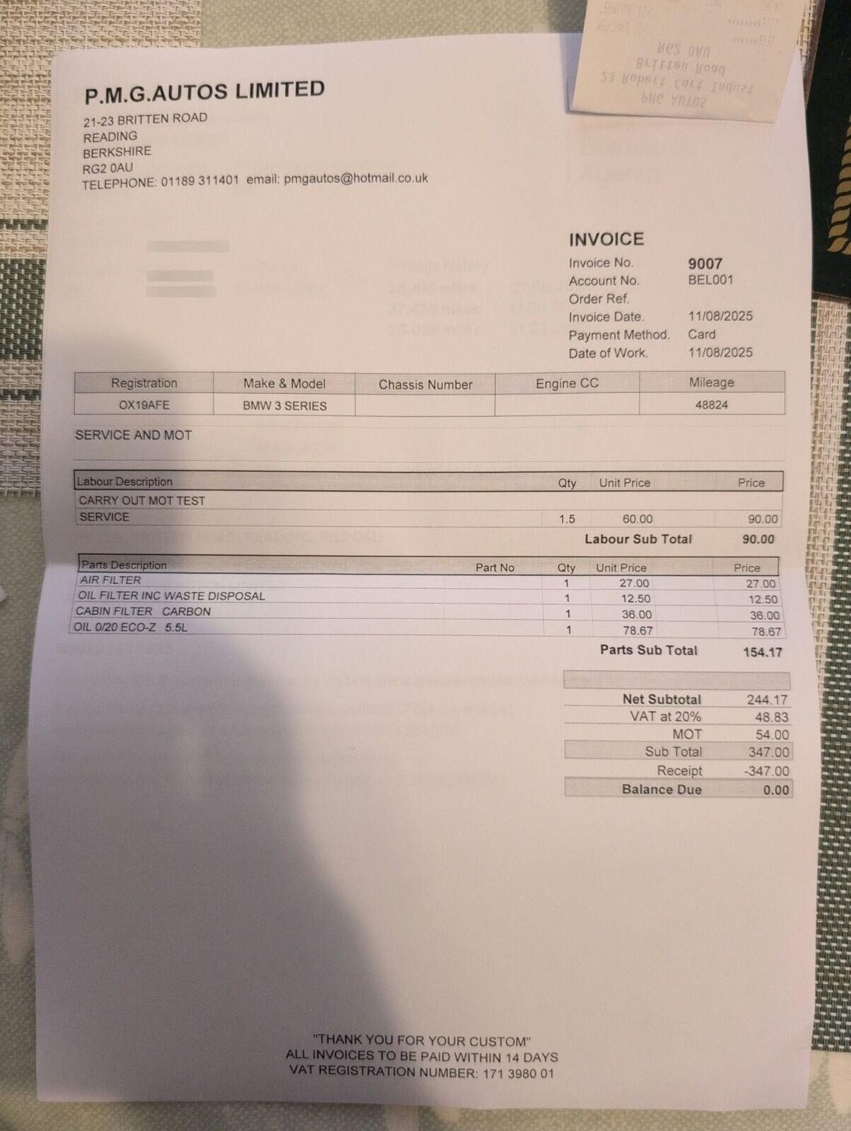 Used BMW 3 Series 2019 for sale - 77983648: Photo 12