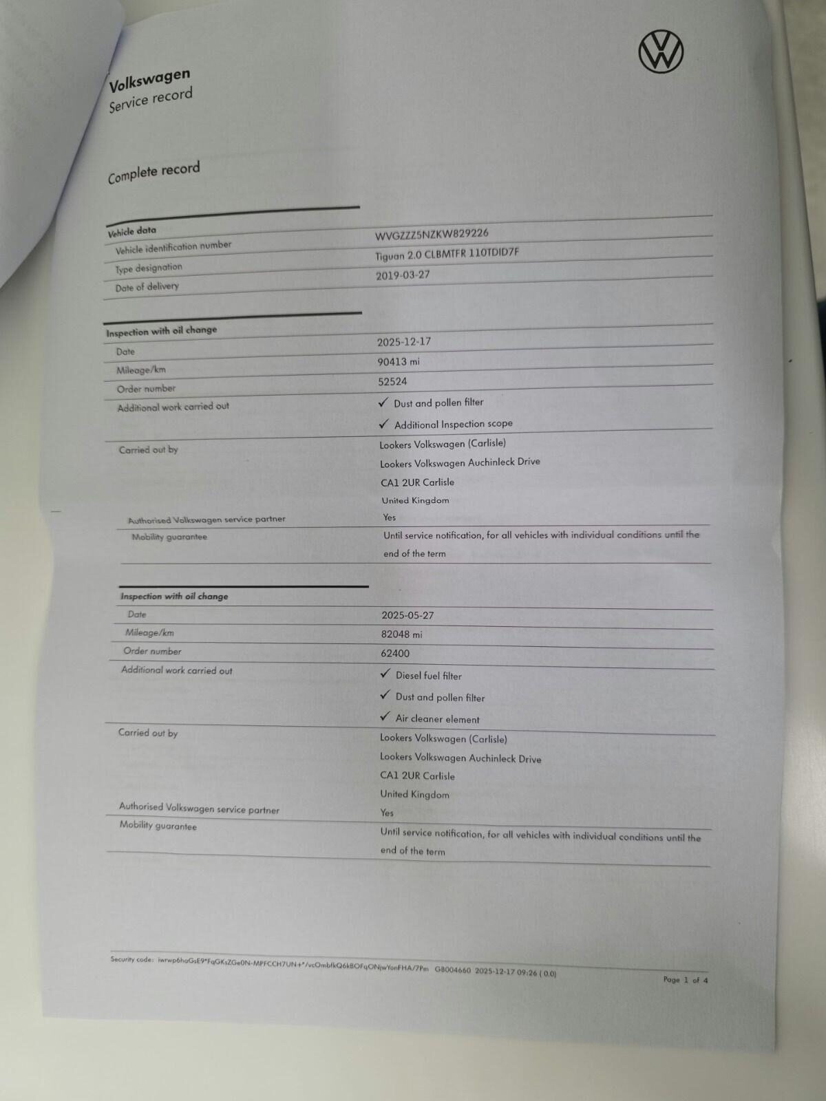 Used Volkswagen Tiguan 2019 for sale - 78084083: Photo 8