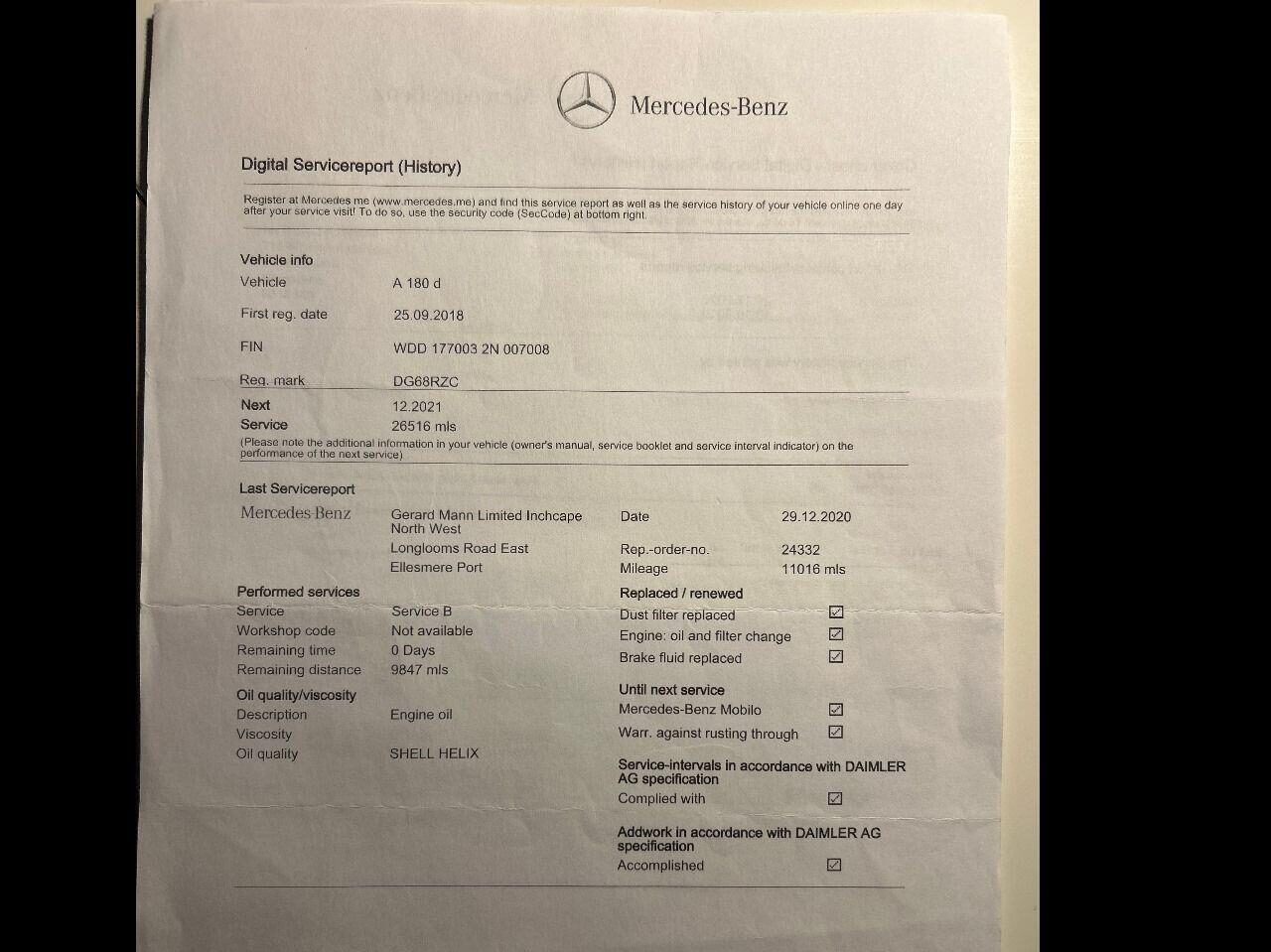 Used Mercedes-Benz A-Class 2018 for sale - 76406119: Photo 12