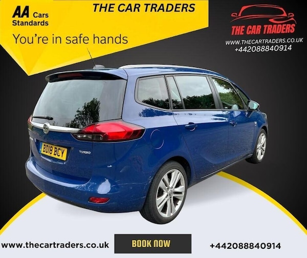 Used Vauxhall Zafira 2018 for sale - 76211437: Photo 3