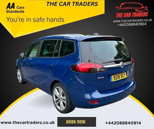 Used Vauxhall Zafira 2018 for sale - 76211437: Photo 4