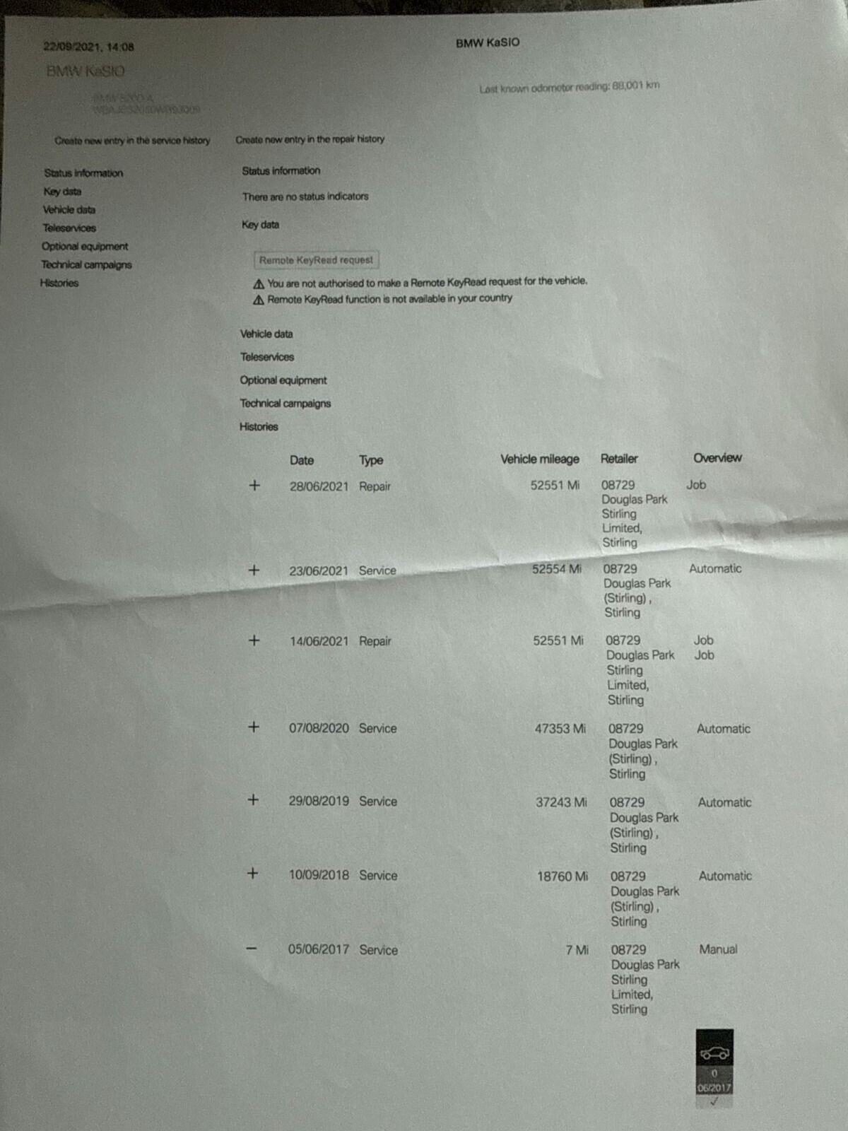 Used BMW 5 Series 2017 for sale - 77206996: Photo 12