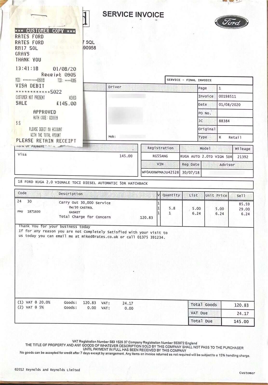 Used Ford Kuga 2018 for sale - 78090853: Photo 15