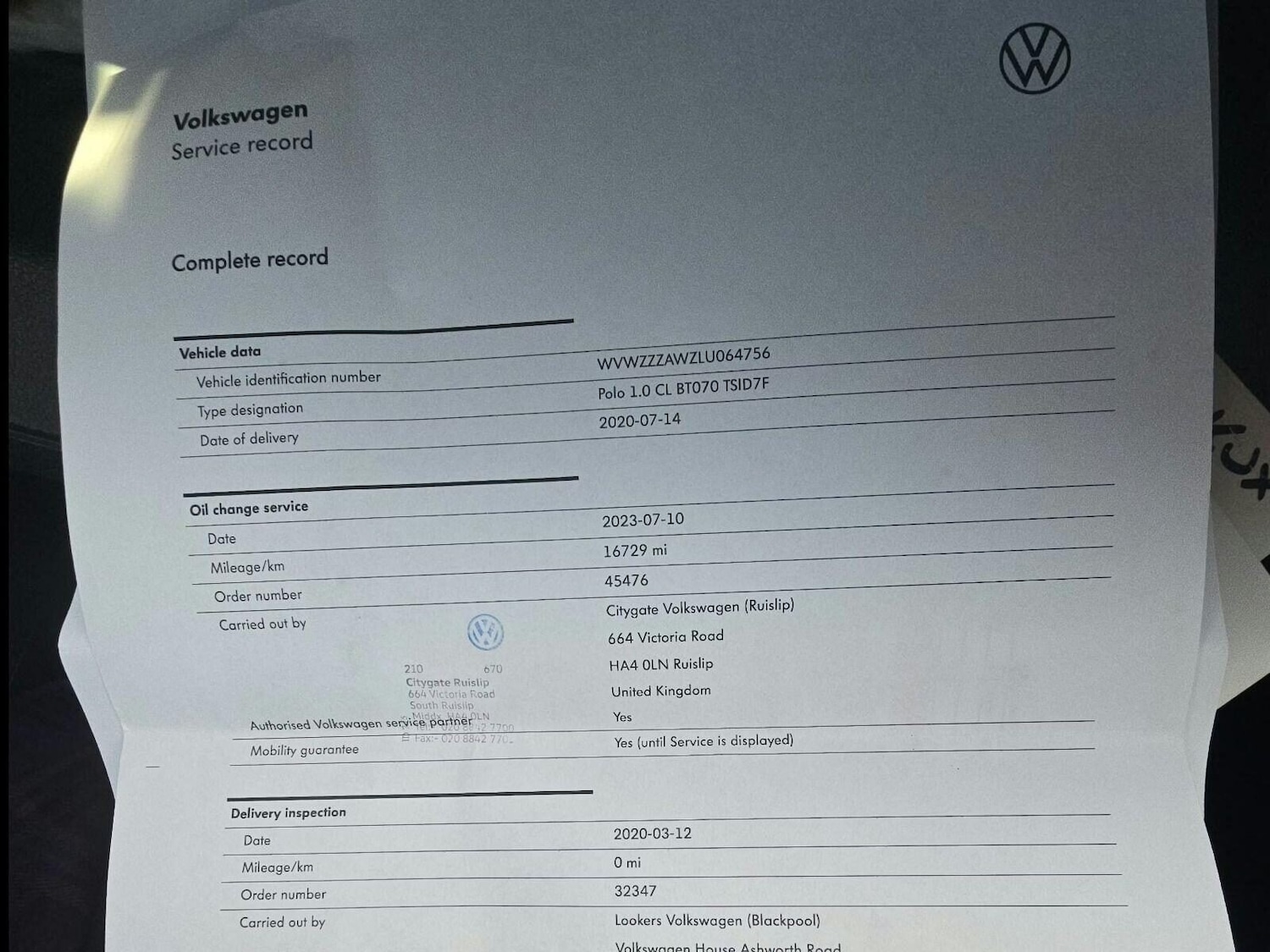 Used Volkswagen Polo 2020 for sale - 77245180: Photo 6