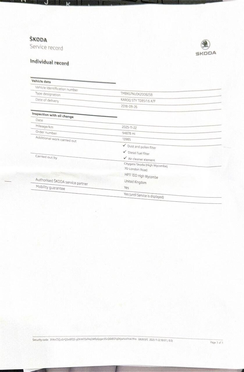 Used Skoda Karoq 2018 for sale - 76891677: Photo 11